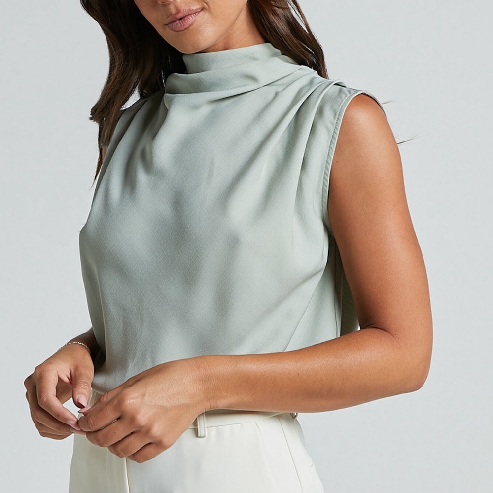 Showpo - Arianae High Neck Top